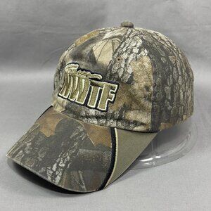 NWTF Strapback Cap Hat OC Outdoor Realtree Green Camouflage Turkey Hunting Mens
